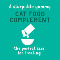 Purina Friskies Cat Food Complement, Lil’ Slurprises With Surimi Whitefish Lickable Cat Treats - (Pack of 16) 1.2 oz. Pouches