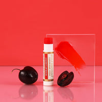 RYLLZ ESSENTIALS Cherry Lip Balm | SPF 50 PA+++ | With Shea Butter, Kojic Acid, Ceramide, Niacinamide, Alpha Arbutin & Hyaluronic Acid | Red Tint | For Lip Lightening & Moisturized Lips | 5 Gm