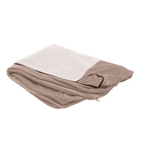 Furhaven Replacement Dog Bed Cover Sherpa & Chenille Sofa-Style, Machine Washable - Cream, Jumbo (X-Large) Cover Only 40.0