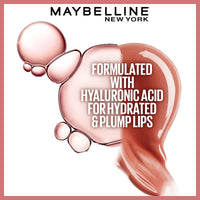 Maybelline New York Smooth And Non-sticky Lifter Gloss - Topaz | Tinted Lip Gloss With Hyaluronic Acid for Hydrated & Plump Lips | Non-Sticky application | Long-lasting Fuller & Lifted Look | 5.4ml