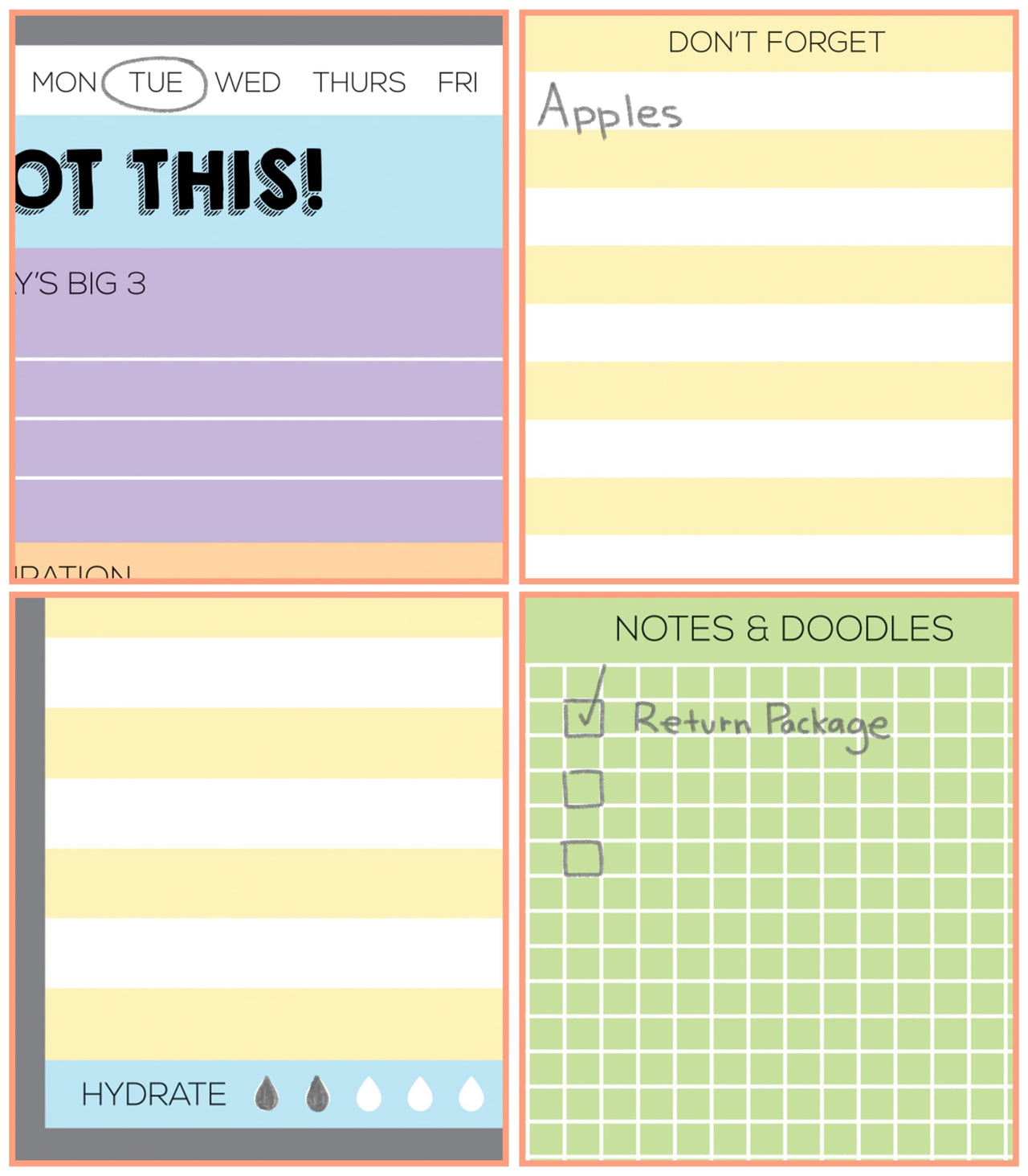 Carson Dellosa 5.75" x 6.25" You've Got This To Do List Notepad, 50 Sheet Lined Paper with Small Sketch Pad, Daily Checklist, Notes Notepad, Teacher Daily To Do List, Productivity Task Planner 1 pack I've Got This!