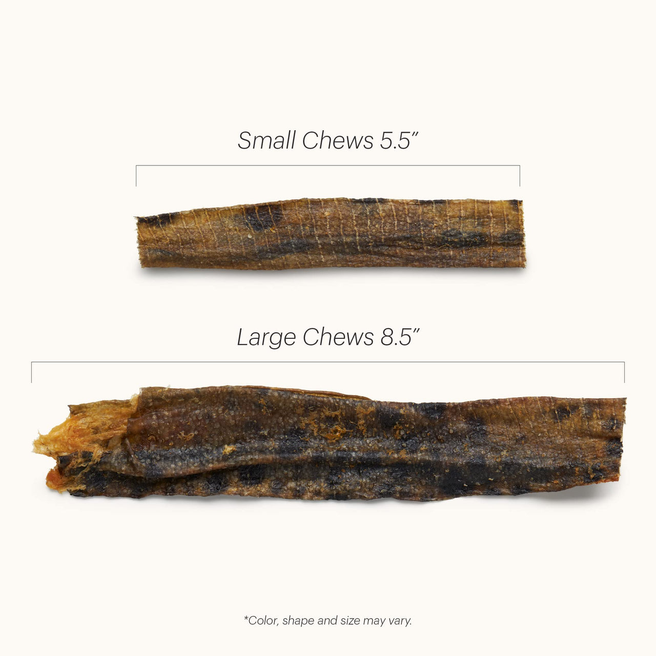 The Honest Kitchen Ocean Chews Hearty Wolffish Skins Dog Treats, 6 oz (Beams) 6 Ounce (Pack of 1)