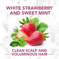 Herbal Essences White Strawberry & Sweet Mint CONDITIONER- For Cleansing and Volume - No Paraben, No Colorants, 240 ML
