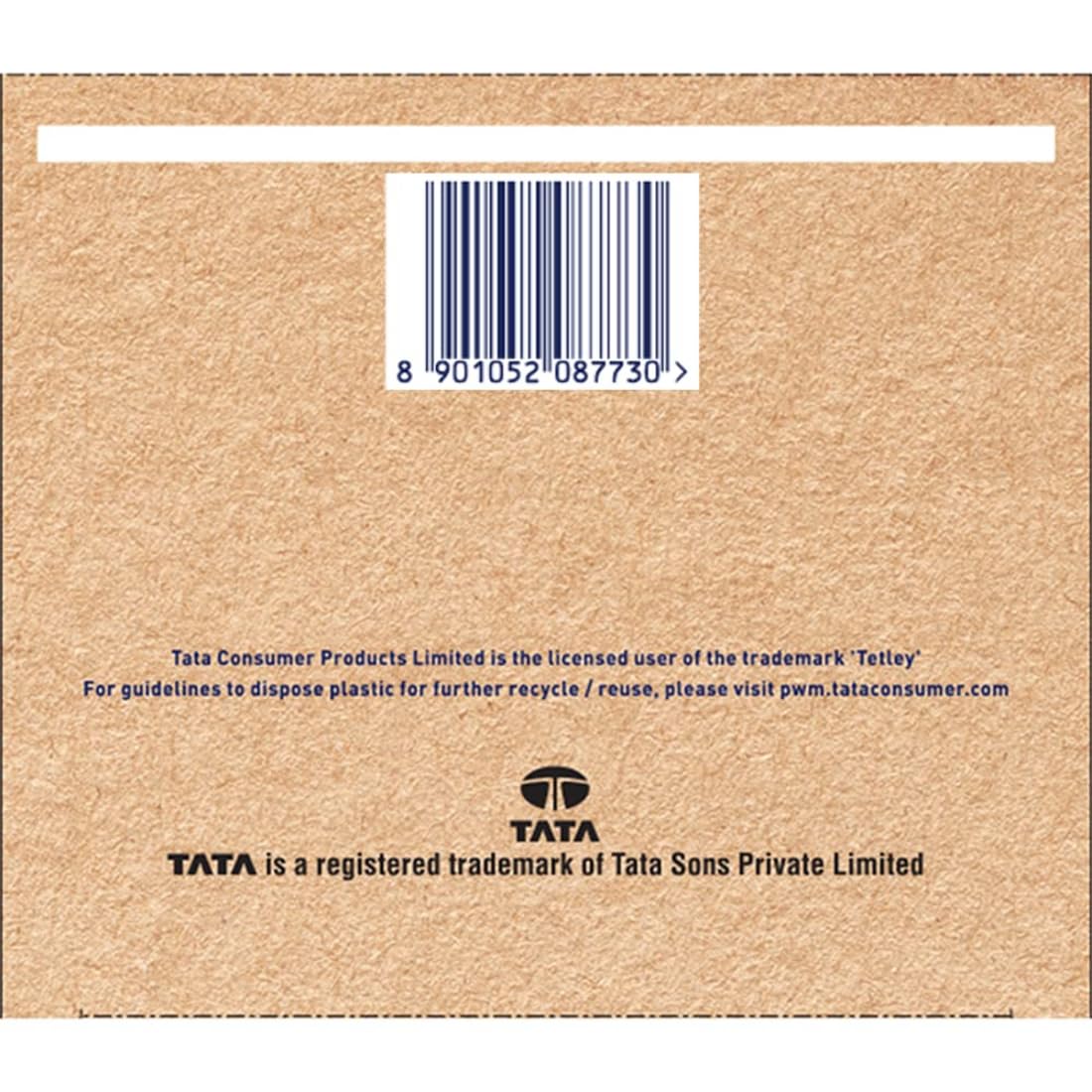 Tetley | Masala Chai With Natural Flavour | Black Tea | 50 Tea Bags, 100 Grams