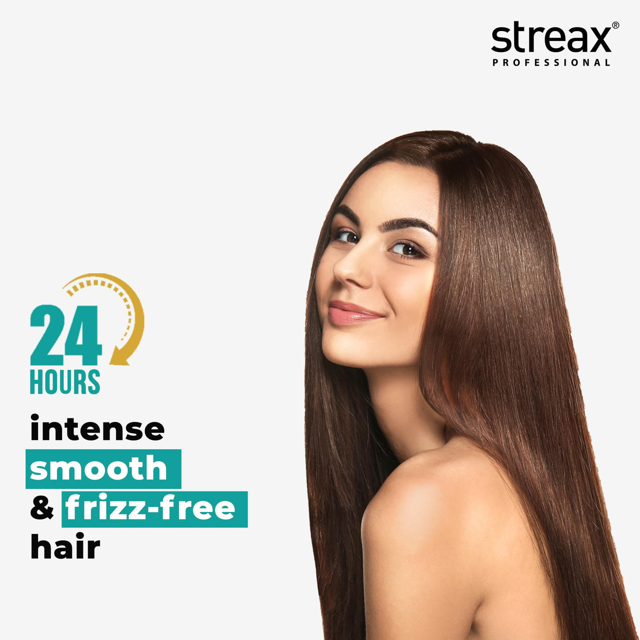 Streax Professional Vitariche Gloss Hair Serum, 125 ml | Frizz-Free Hair | Enhance Shine and Smoothness | With Vitamin E & Macadamia Oil| | For All Hair Types