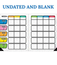 Carson Dellosa Happy Place Teacher Lesson Planner With Stickers, 8