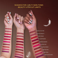 FACESCANADA Comfy Matte Wow Liquid Lipstick - Choco Couture 01, 3.8Ml | One Swipe Application | Highly Pigmented | Comfortable Wear | Glides Smoothly | Long Lasting | Transferproof