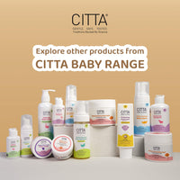 CITTA Gentle Baby Bathing Bar for Sensitive Skin | Newborn & Kids | Cleansing & Moisturizing | 100% Soap Free, Tear-Free,75 gm
