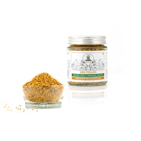 Two Farmers Organics Bee Pollen 100% Raw & Unprocessed – Natural Plant-Based Protein – 100g (Glass Jar)