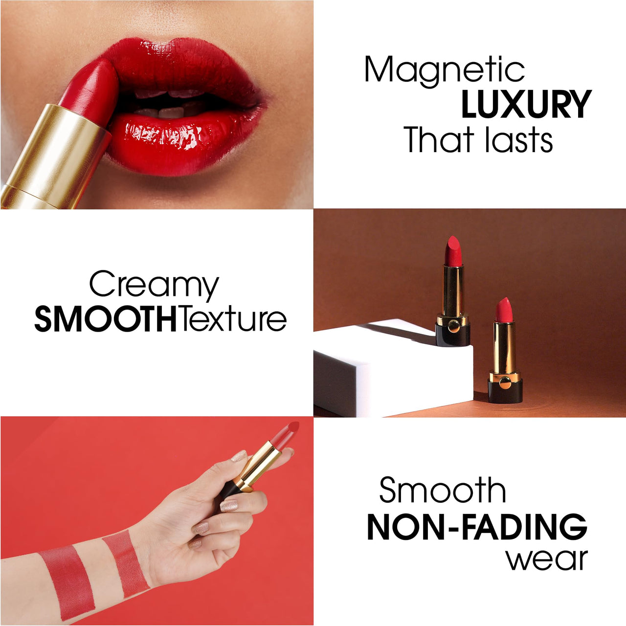 Born16 Moon Duchess Matte Perfection Lipstick – Cherrysmatic | Strong Pay-Off, Transfer-Proof with Color Lock Technology | SPF, 24-Hour Moisturization with Vitamin E, 4.2g