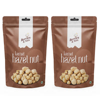 Berries and Nuts Jumbo Turkish Hazel Nuts 200 Grams | Blanched Hazel Nut Kernels without skin | 1 Pack of 200 Grams