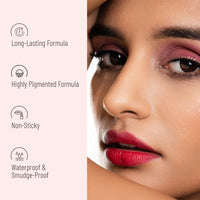 Swiss Beauty Ultra Smooth Matte Lip Liquid Lipstick, Smooth Lip Color, Weightless Finish, Silky Matte Finish, Shade- Passionate Red, 6ml