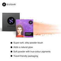SUGAR Cosmetics Contour De Force Mini Highlighter - 02 Gold Glory (Golden Bronze) Lightweight, Easily Blendable, Illuminating Bronzer, Matte Finish