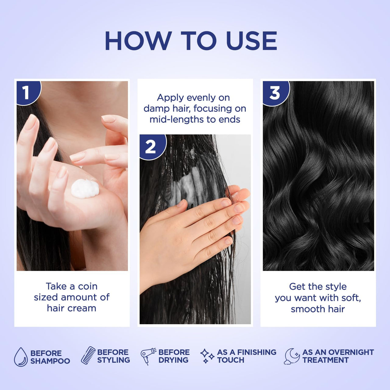 Parachute Advansed Coconut & Rosemary Hair Cream 210ml | Anti – HairFall | 10X Hair Breakage Reduction | 2X Smoother, Softer Hair | Leave-in Hair Cream | Pre Wash Hair Cream | For Men & Women
