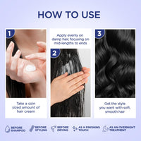 Parachute Advansed Coconut & Rosemary Hair Cream 210ml | Anti – HairFall | 10X Hair Breakage Reduction | 2X Smoother, Softer Hair | Leave-in Hair Cream | Pre Wash Hair Cream | For Men & Women