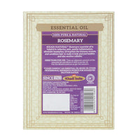 Khadi Natural Ayurvedic Rosemary Essential Oil, 15mlFor for Skin, Hair growth, Ayurvedic Rosewater Handmade Soap Hyderated & Nourishes Skin (Pack of 5) (5x125 g) (625 g)