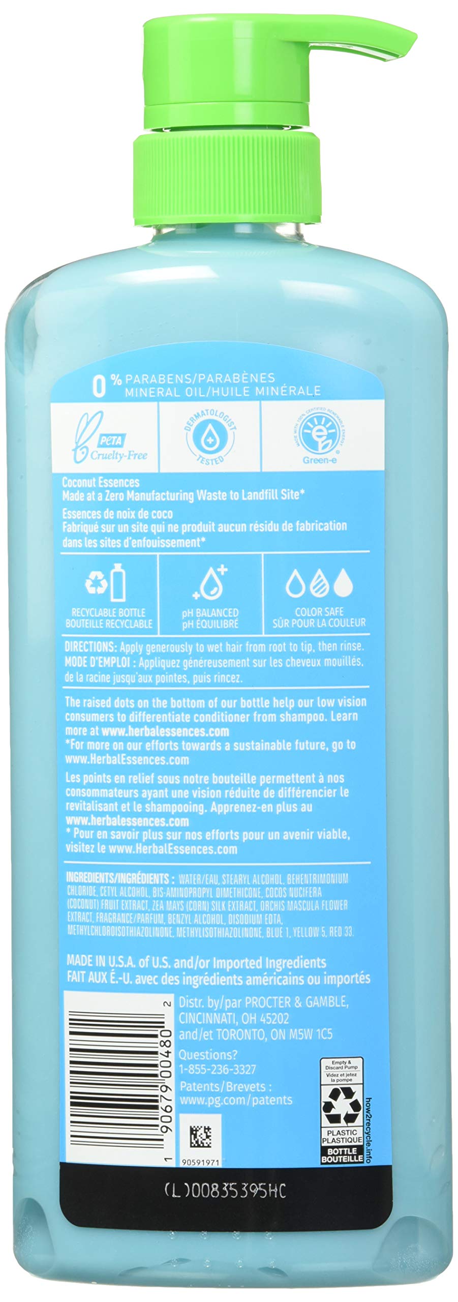 Herbal Essences Hello Hydration Deep Moisture 2In1 Shampoo Conditioner 865ml