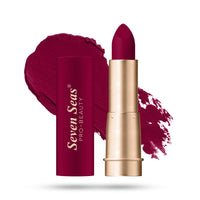 Seven Seas Stay Classy Matte Lipstick Full Coverage Long Lasting Lipstick | Smooth Application | Transferproof & Smudge Proof | Highly Pigemented Lipstick for Women (Antique Ruby)