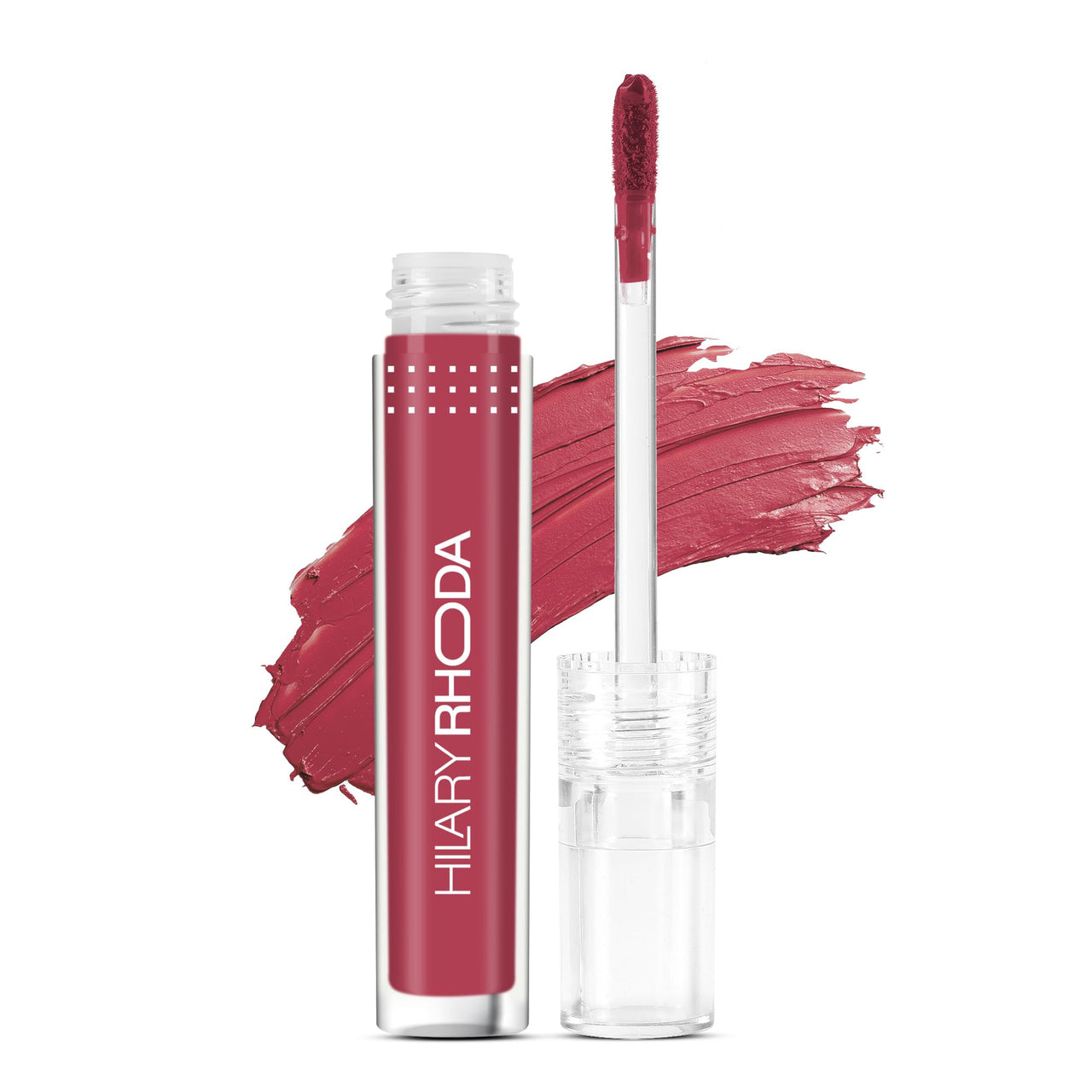 Hilary Rhoda Power Of Matte Liquid Lipstick | Buildable Colour | Long Lasting & Matte Finish | Lightweight & Non-Drying Formula | Smudge Proof & Non-Transferable | 3ml (Pale Berry - Shade 13)