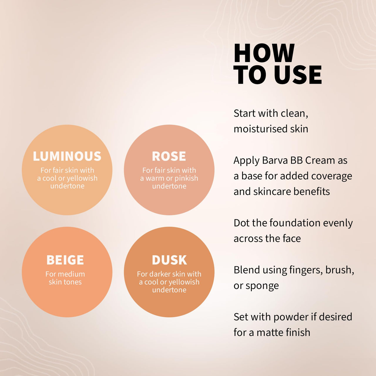 Barva Spf 50, 2 In 1 Cream Full Coverage Semi-Matte Foundation For All Skin Type And Concealer, Perfect For Indian Skin Tones, 9G (Beige)