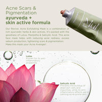 Mul Secrets 100 ml Revive Acne Facemask & Scrub | Acne Reduction, Acne Scar, Sebum Control, Helps Control Skin Oiliness & Dark Spots & Pimples | Manjistha, Aloe Vera, Salicylic acid 2% (30+ Uses)