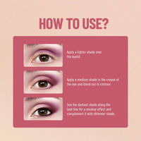 Swiss Beauty Winky 36 Color Eyeshadow Palette | Long-lasting | 36 Highly Pigmented Shades | Multicolor-02, 60gm