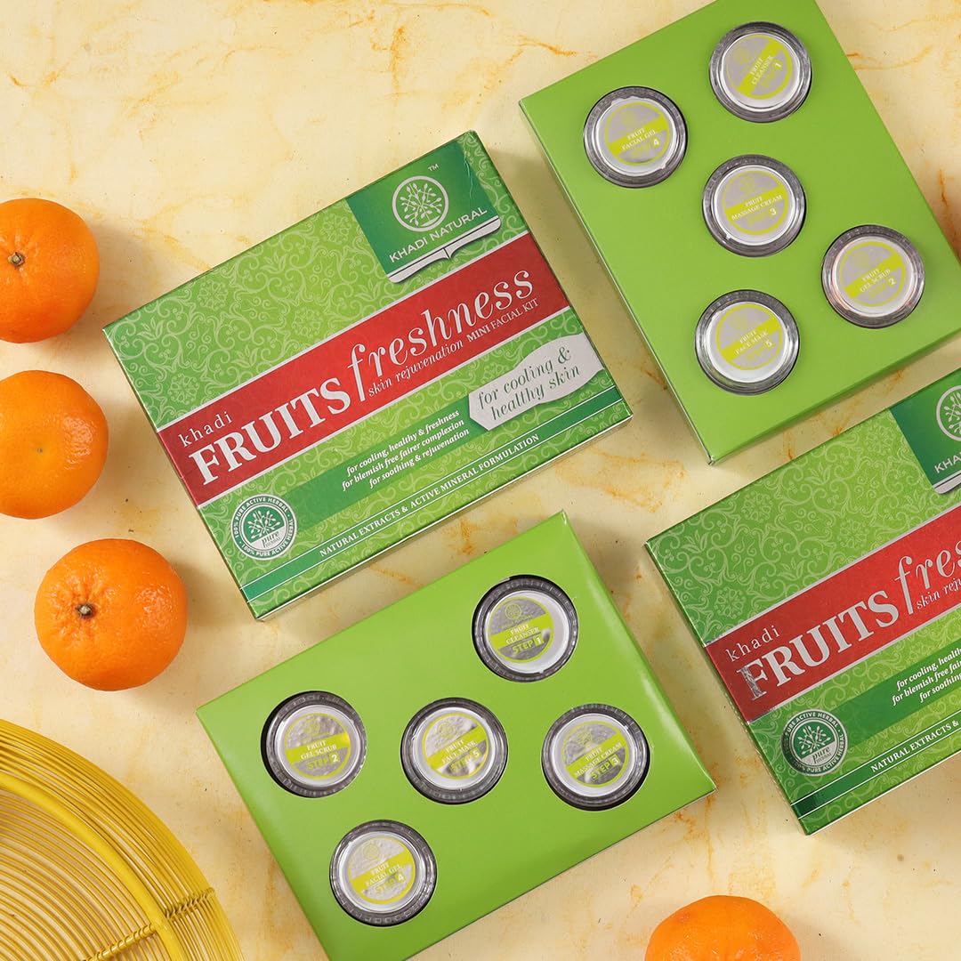 KHADI NATURAL FRUITS MINI FACIAL KIT