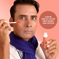 Nourr Orange Corrector | Crease-Resistant, Lightweight & Long-Wearing Concealer | Neutralizes Dark Spots for Medium/Deep Skin | Natural-Looking Full Coverage