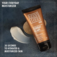 Yaan Man Gel Moisturizer for Men, 80g | Anti-Ageing & Anti-Pollution | Hydrating and Light Weight, Non Sticky | With Peptides and Reshi Mushroom
