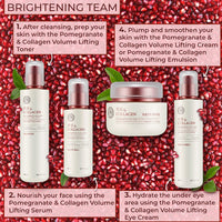 The Face Shop Pomegranate and Collagen Volume Lifting Eye Cream for Normal Skin (50 ml)