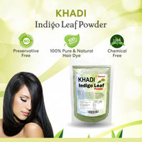 Khadi Omorose Indigo Leaf Powder For Hair (100 Grams) | (Pack of 2) | Total 200 Grams