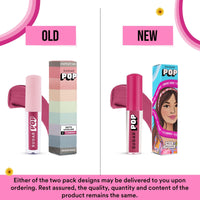 SUGAR POP Matte Lipcolour | Lasts Upto 8 hrs l Pink Lipstick for Women l Vitamin E Infused | Non-Drying, Smudge Proof, Long Lasting | 1.6ml - 15 Flamingo (Pinkish Purple)