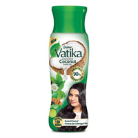 Dabur Vatika Enriched Coconut Hair Oil - 300ml | For Strong, Thick & Shiny Hair | Clinically Tested to Reduce 90% Hairfall in 4 Weeks | Prevents Dull & Damaged Hair | Enriched with 10 Herbs