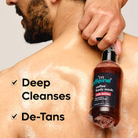 mcaffeine Coffee Body Wash With Berries | De-Tan & Deep Cleansing Shower Gel | Enriched With Vitamin C |For All Skin Types | For Both Men & Women - 200Ml