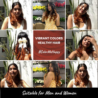 2.Oh! Italian- Ginger Spice Hair Color For Women & Men | Ammonia-Free DIY Semi Permanent Hair Color | Enriched with Argan Oil | Lasts upto 6-8 Washes | Pack of 2