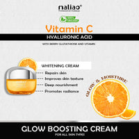 Maliao Whitening Cream with Vitamin C, Berry Glutathione & Hyaluronic Acid (Improve Skin, Deep Nourishment, Repair Skin, All Skin Types)