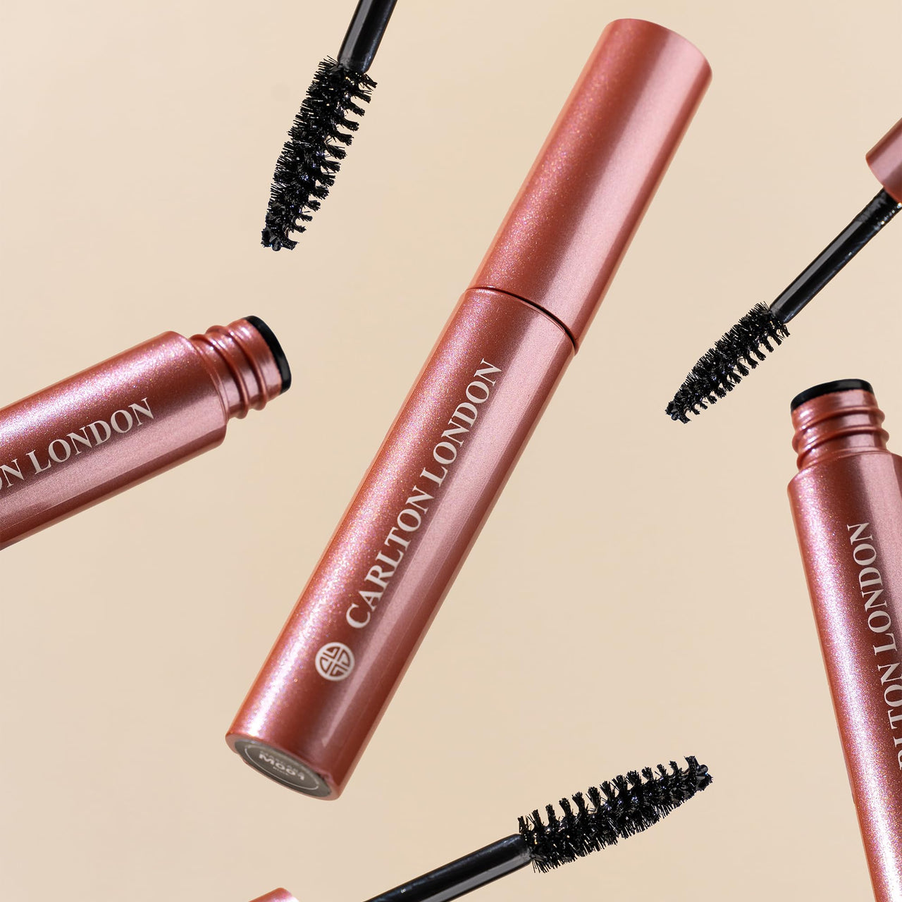 Carlton London Showstopper Black Mascara, Curls Lashes, Highly Pigmented Colour, Long-lasting (Up to 18 Hours Stay), Waterproof, Hypercurl - 6ML