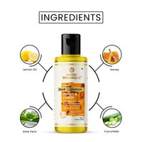Khadi Organique Amla Bhringraj Honey And Lemon Juice Natural Cleanser (Shampoo) Combo Pack