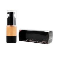 TS COSMETICS Drop & Glow Illuminating Liquid Highlighter – Lightweight, Blendable Formula for a Dewy, | Shade: Gold Glow