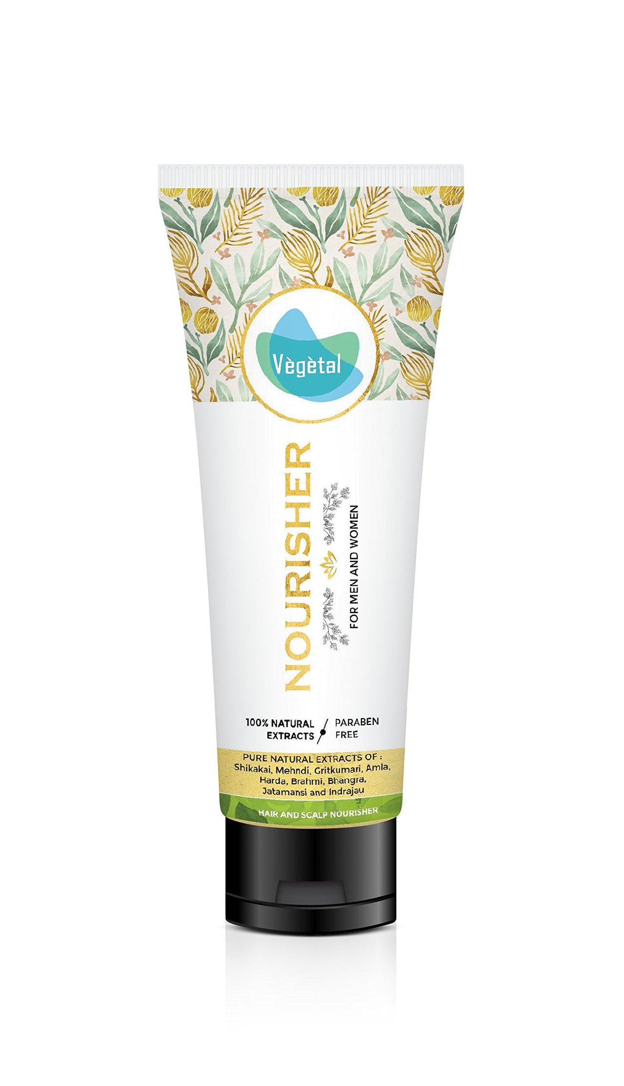 Vegetal Nourisher 120ml. -100% Natural Color Protection Conditioner Gel for Hair & Scalp Nourishment for Dry & Damaged Hair