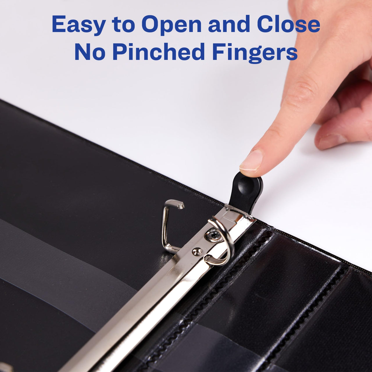 Avery Heavy-Duty View 3 Ring Binder, 2" One Touch EZD Rings, 1 Purple Binder (79777) 2"