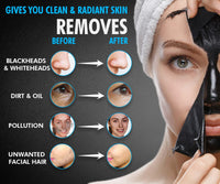 UrbanGabru Charcoal Black Peel Off Mask for Men & Women | Removes Blackheads and Whiteheads | Active Cooling Effect | Deep Skin Purifying Cleansing (60 gm)