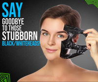 UrbanGabru Charcoal Black Peel Off Mask for Men & Women | Removes Blackheads and Whiteheads | Active Cooling Effect | Deep Skin Purifying Cleansing (60 gm)