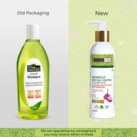 INDUS VALLEY Bio Organic Growout Shampoo 200ml for Hair Growth and Hairfall Control - 2 x 200g= 400g Set of 2