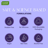 Vaadi Herbals Lip Balm, Blueberry, 10g