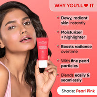 DOT & KEY Strawberry Dew Strobe Cream For Face Combo(Pack Of 2,30Ml Each)|Skin Radiance Cream|Moisturizer & Highlighter For Face|For Dewy Glazed Instant Glow|Boosts Hydration|For All Skin Types