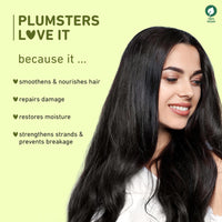 Plum Olive Fresh Hair Mask For Damaged Hair, With Olive Oil, Macadamia Oil And Shea Butter - Hair Spa Cream For Women & Men | 80 Gm, 1 Count
