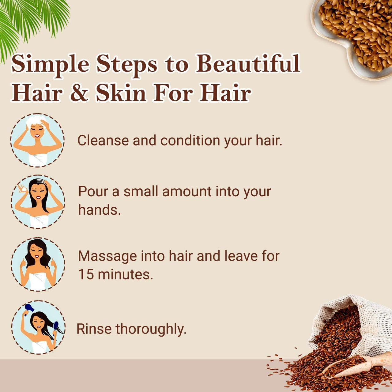 Organic Netra Pure Flaxseed Gel with Vitamin E for Hair and Skin Strengthens and Nourishes Hair and Skin Health Safe for All Skin Types Reduces Fine Lines and Wrinkles 200g