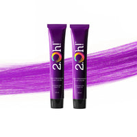 2.Oh! Italian- Purple Hair Color For Women & Men | Ammonia-Free DIY Semi Permanent Hair Color | Enriched with Argan Oil | Lasts upto 12-15 Washes | Pack of 2