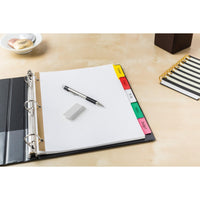 AVERY Big Tab Write & Erase Dividers, 5 Multicolor Tabs, 1 Set (23076), 1-Pack